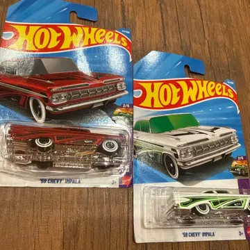 핫휠 59 CHEVY IMPALA 2대 세트