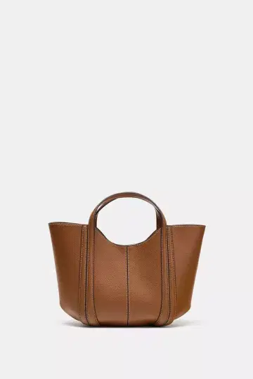 ZARA 스티치 미니 시티백