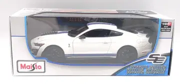 Maisto 1/18 SPECIAL EDITION 2020 머스탱 쉘비 GT500 화이트/블루 스트라이프 46629
