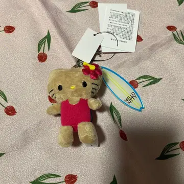 로리즈팜 헬로키티 토이 키링 일광화상 키티 서핑