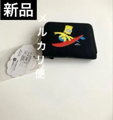 [ 새상품 ] 심슨 바트 서핑 지퍼 지갑 패스 케이스
