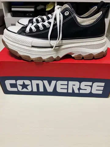 Converse All Star R OX 블랙 스니커즈