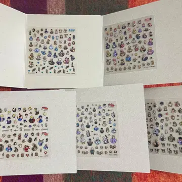 죠죠의 기묘한 모험 네일씰 컴플리트
