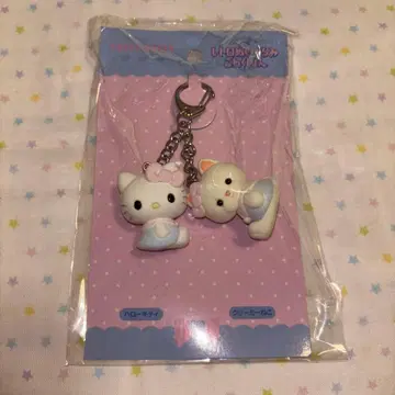 산리오 요시토쿠 레트로 봉제 인형 컬렉션 키링 헬로키티