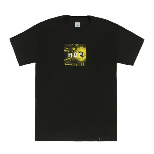 [새상품] 허프 티셔츠 S사이즈 BLOW UP BOX LOGO TEE-BLK