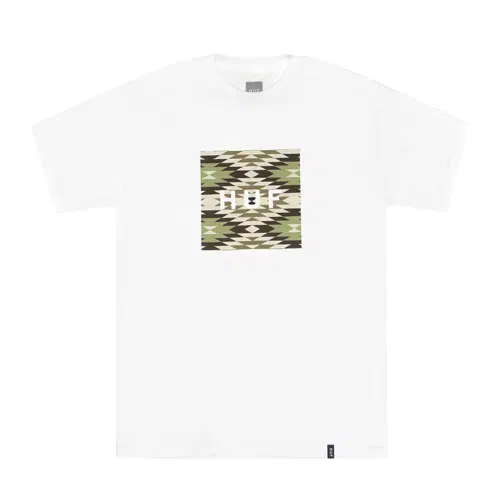 [새상품] 허프 티셔츠 S사이즈 CABAZON BOX LOGO TEE-WHT
