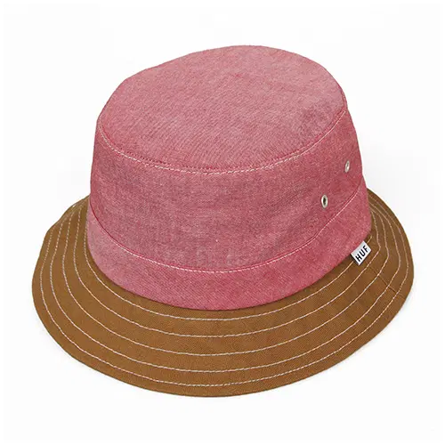 [새상품] 허프 모자 L/XL사이즈 CHAMBRAY FIELD BUCKET-RED