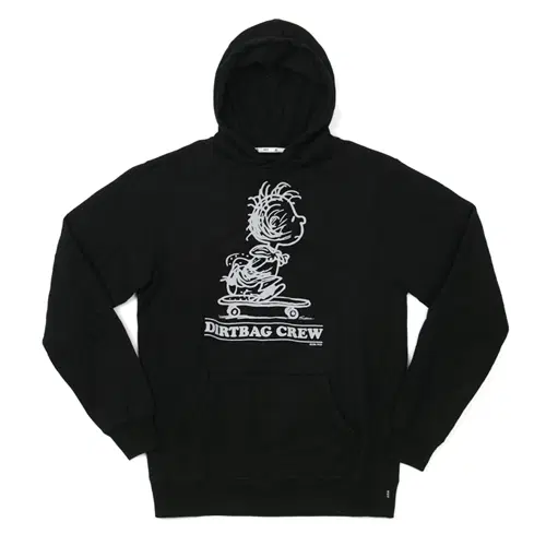 [새상품] 허프 스웨트/니트 M사이즈 HUF X PIGPEN PULLOVER HOOD-BLK