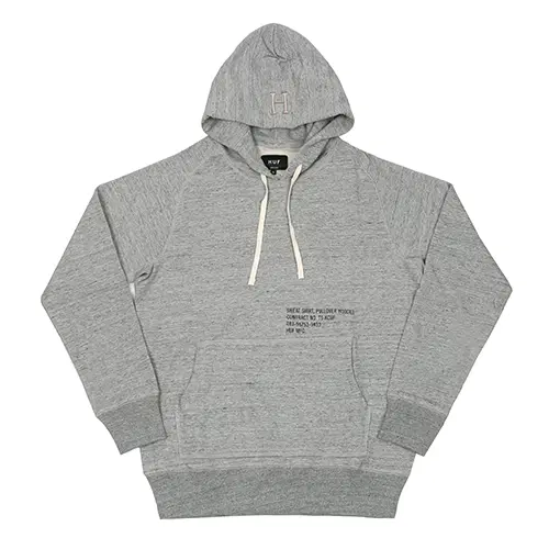 [새상품] 허프 스웨트/니트 M사이즈 MIL-SPEC CADET PULLOVER HOOD-GRY