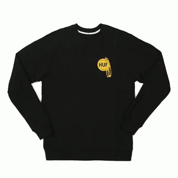 [새상품] 허프 스웨트/니트 S사이즈 NATIVE CREW-BLK