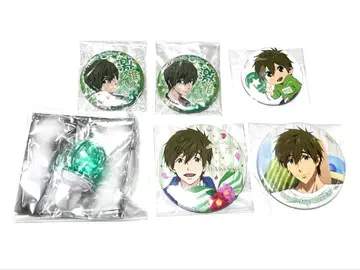 Free! BIRTHDAY DECORATION 캔뱃지 세트 타치바나 마코토
