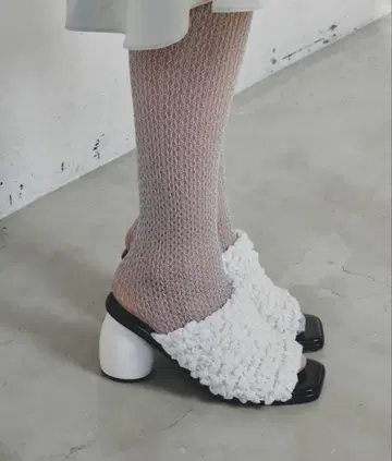 메루카리 택배 LABELLEETUDE poco2 셔링 샌들 24cm