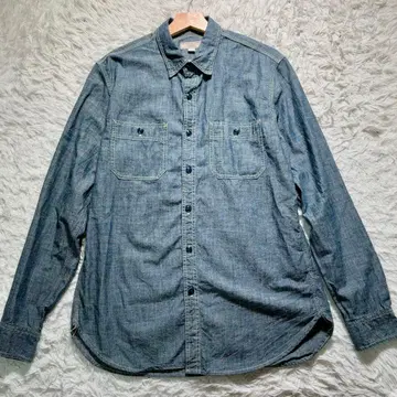 [ 새상품급 ] J. Crew WALLACE & BARNES 샴브레이 셔츠 M