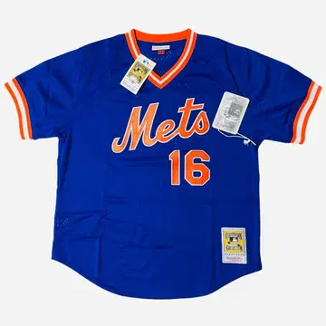 [ 새상품 ] Mitchell & Ness x NY Mets 저지 L