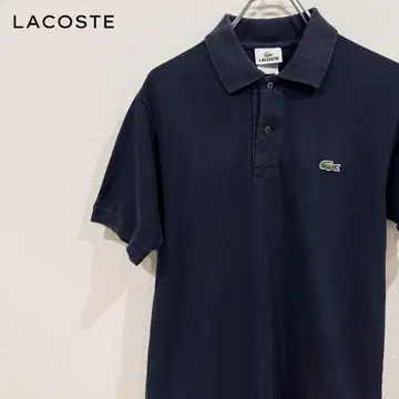 LACOSTE 5191L 반팔 피케 셔츠 네이비 원포인트 로고 카노코