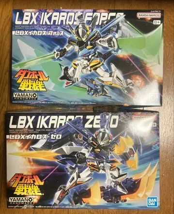 [ 미조립 ] LBX 이카로스 제로 LBX 이카로스 포스 프라모델 골판지 전기