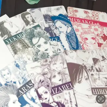 [ 미개봉 새상품 ] Paradise Kiss 야자와 아이 캐릭터 패널 6종 세트