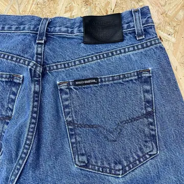 할리데이비슨 데님 팬츠 32 x 30 멕시코제 청바지 자수