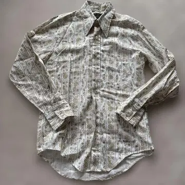 70s JCPenney TOWNCRAFT 펜 프레스 별자리 패턴 빈티지
