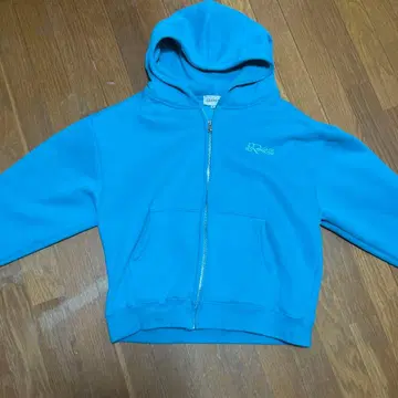 iDea 집업 후드티 블루