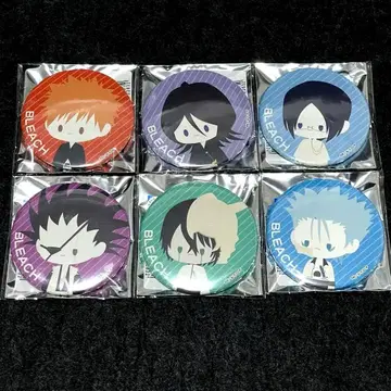 BLEACH 포스터 캔뱃지 6종 세트