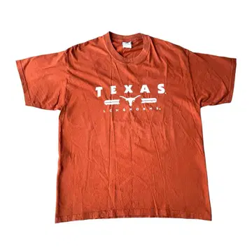 90s lee TEXAS LCNGHORMS tee 오렌지 L