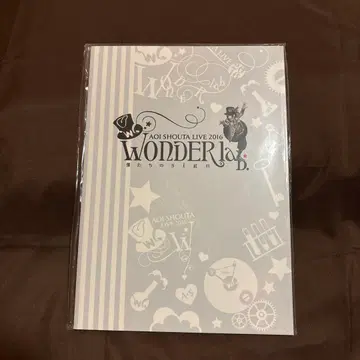 [ 미개봉 새상품 ] 아오이 쇼타 LIVE 2016 WONDER lab. 팜플렛