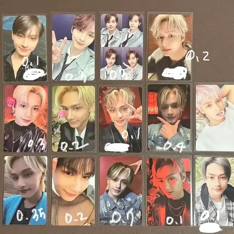 세븐틴 준휘 호시 원우 우지 포카 포토카드