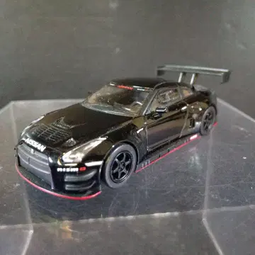 교쇼 1/64 [ 닛산 GT-R 니스모 GT3 ] (블랙 컬러)