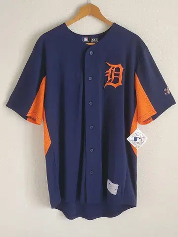 [ 미사용 ] MLB 디트로이트 타이거즈 베이스볼 셔츠 메이저리그