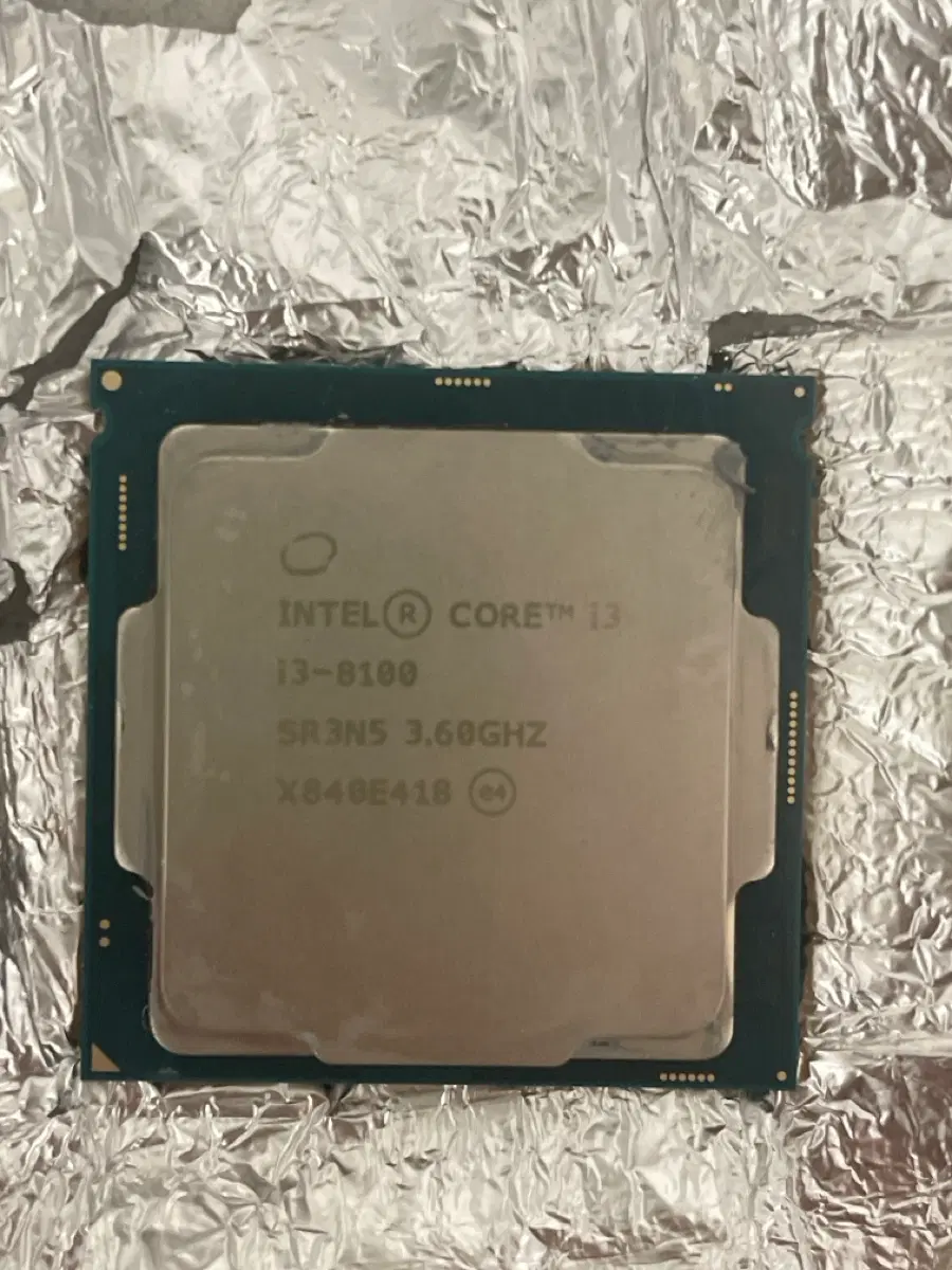 인텔 코어 i3-8100 3.60GHz CPU
