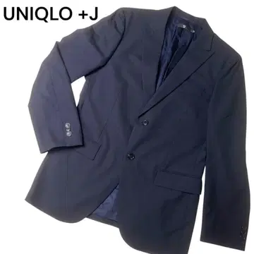 새상품급 UNIQLO +J 질 샌더 테일러드 자켓 L 네이비