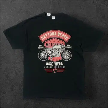 Daytona Beach Bike Week 티셔츠 3XL 블랙
