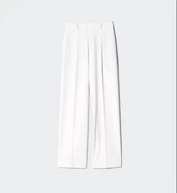 [ UNIQLO ] 유니클로 턱 와이드 팬츠 긴 길이