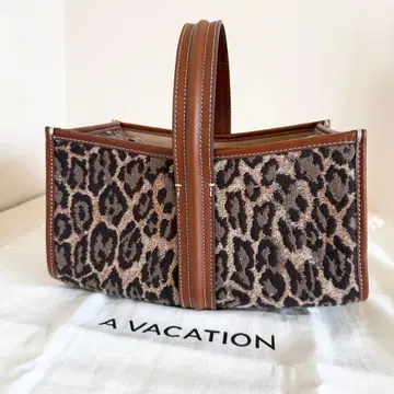 A VACATION 아바케이션 SEE SAW BAG 레오파드