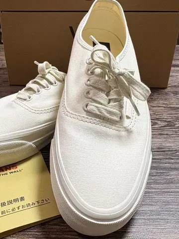 VANS 스니커즈 새상품 화이트 27cm
