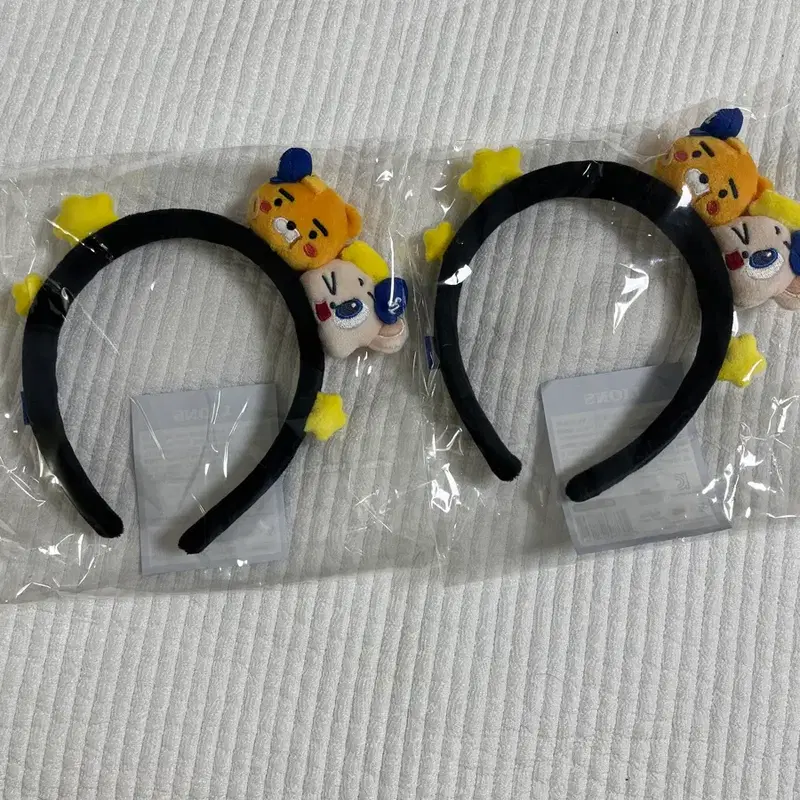 삼성라이온즈 X 리틀라이언 인형 머리띠