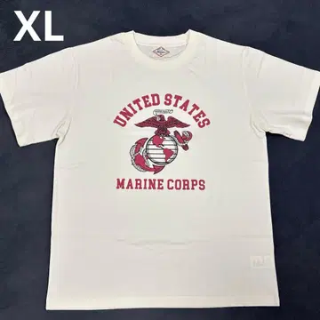 새상품 NORMEN USMC 미국 해병대 밀리터리 T셔츠 XL