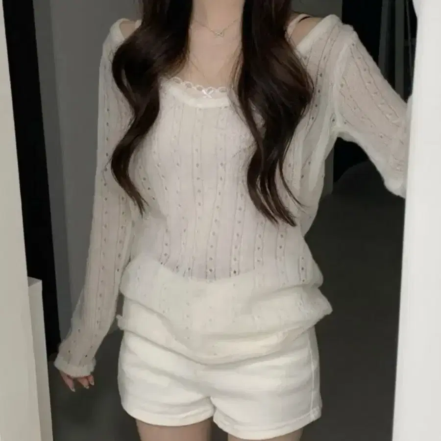그물니트 새상품