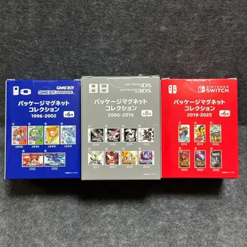포켓몬스터 30주년 패키지 마그넷 컬렉션 컴플리트 세트