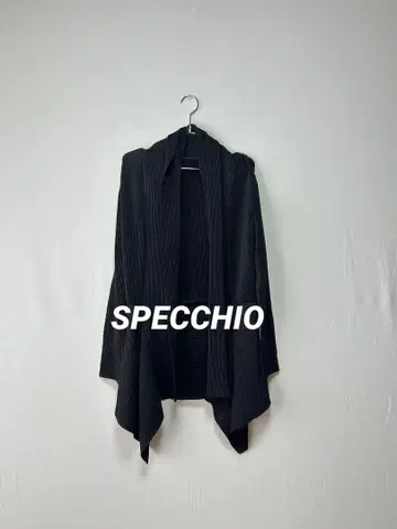 SPECCHIO 스페치오 셔틀 플리츠 롱 자켓 40