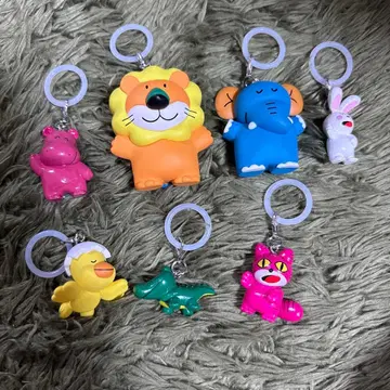 타베코 동물 메지루시 액세서리 7개 세트