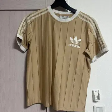 adidas 아디다스 T셔츠 베이지