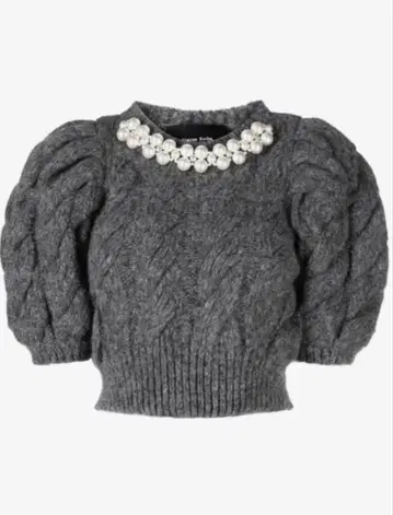 Simone Rocha 펄 니트 그레이