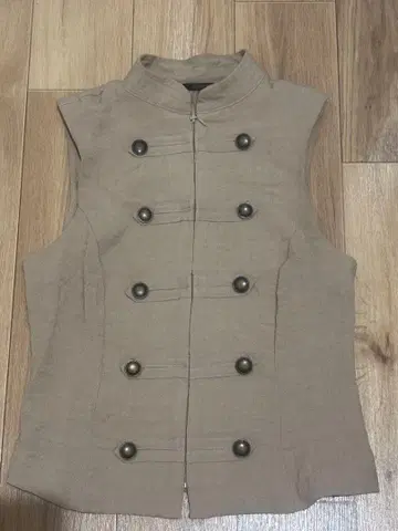 ZARA 나폴레옹풍 베스트 베이지 S 사이즈