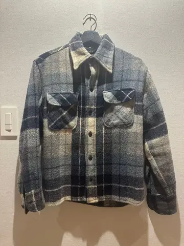 JCPenney 체크 플란넬 셔츠 S 80s