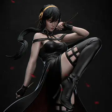 1/6 미도색 미조립 피규어 레진 키트