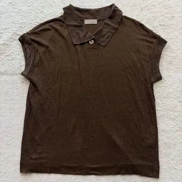 마가렛호웰 LINEN JERSEY POLO 니트 폴로 최근