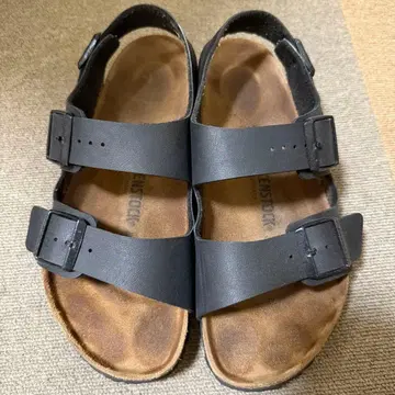 BIRKENSTOCK (버켄스탁) 밀라노 내추럴 가죽 26.5
