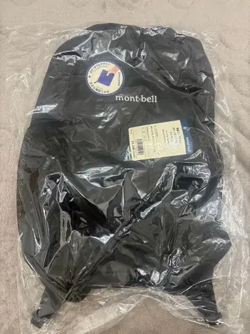 새상품 몽벨 mont-bell 포켓터블 라이트팩 10L 블랙